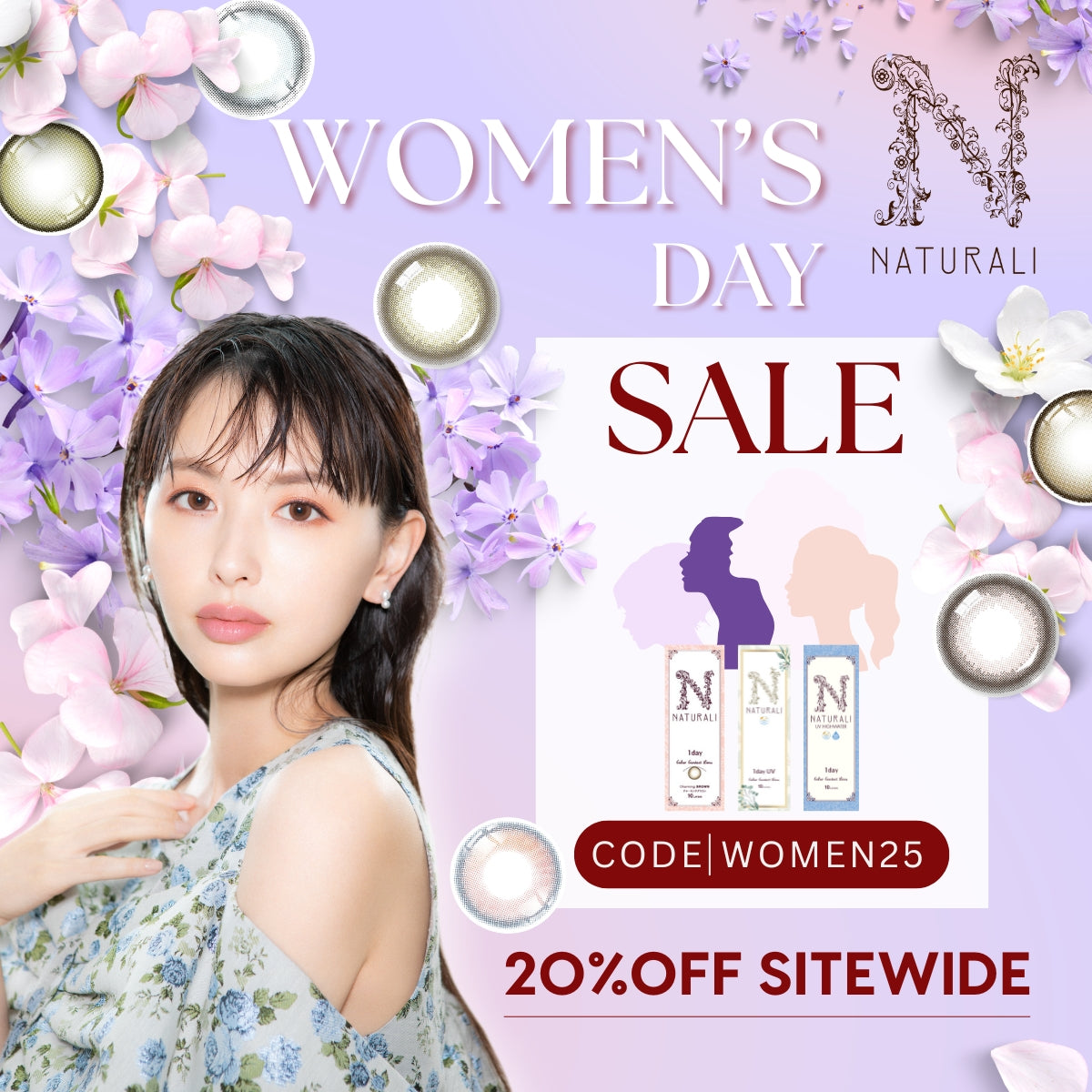 Women's Day 20% OFF Sitewide🌸