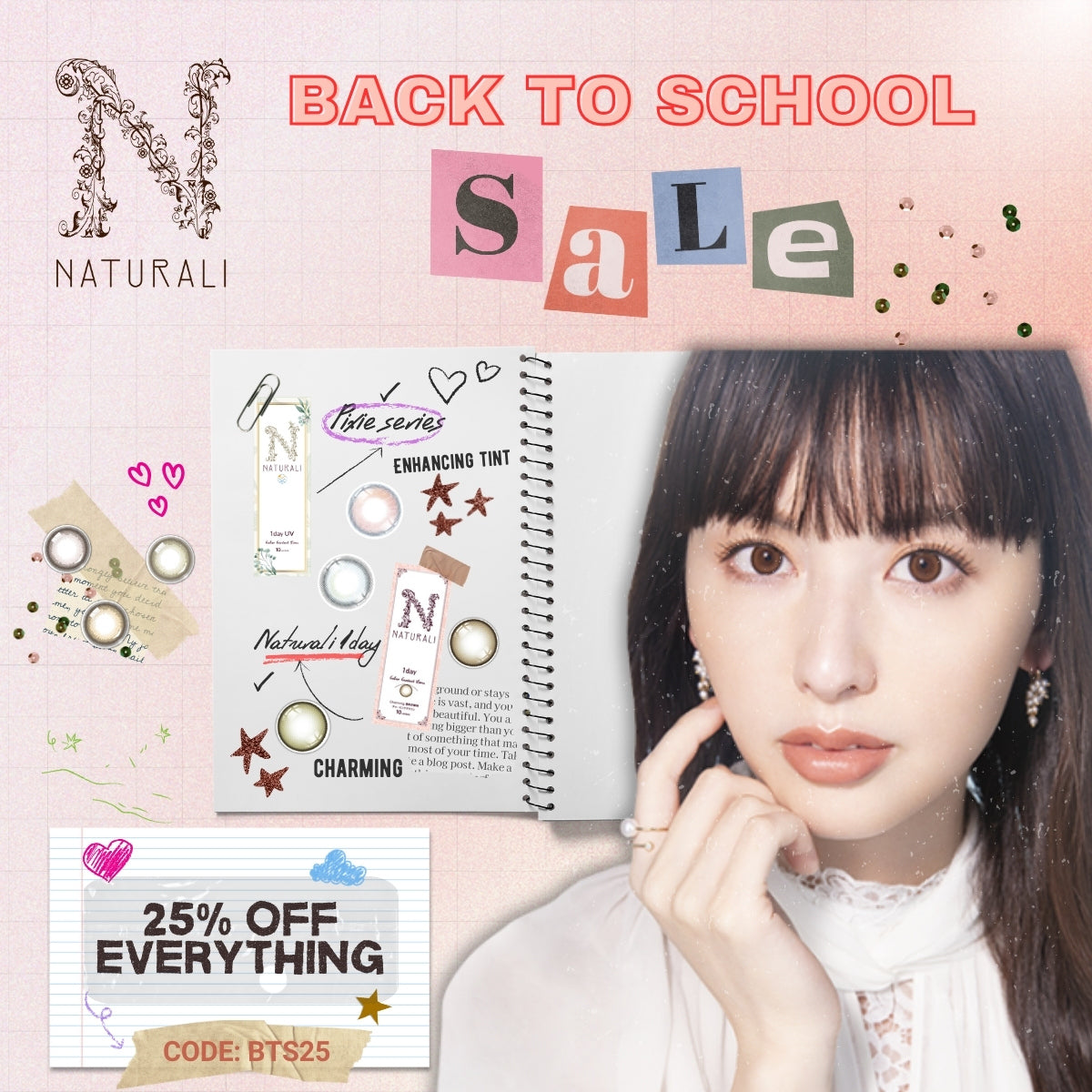 Back to school SALE 25% OFF✏️